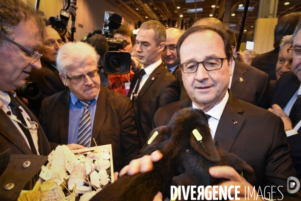 Paris Salon de l Agriculture 2015 ouverture et visite de François Hollande