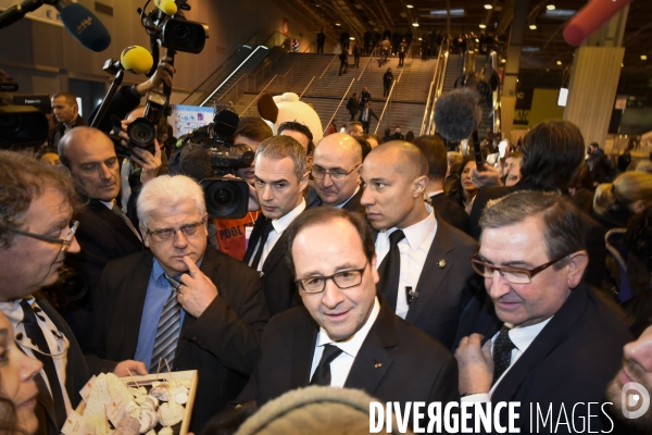 Paris Salon de l Agriculture 2015 ouverture et visite de François Hollande