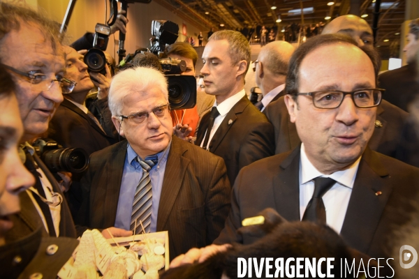 Paris Salon de l Agriculture 2015 ouverture et visite de François Hollande