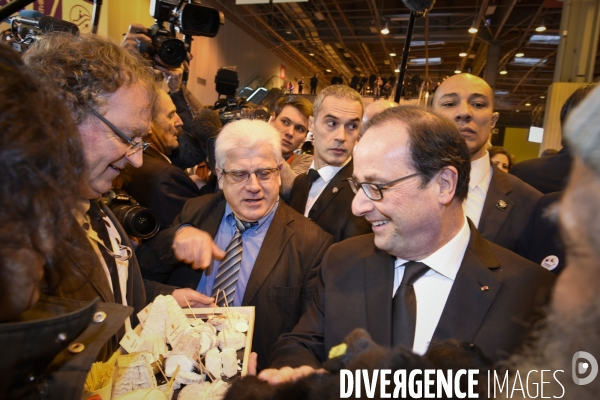 Paris Salon de l Agriculture 2015 ouverture et visite de François Hollande