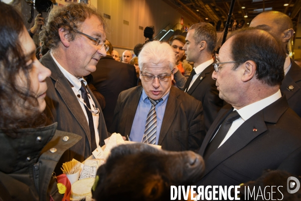 Paris Salon de l Agriculture 2015 ouverture et visite de François Hollande