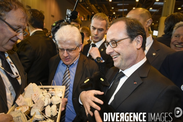 Paris Salon de l Agriculture 2015 ouverture et visite de François Hollande