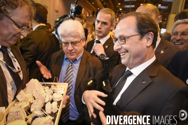 Paris Salon de l Agriculture 2015 ouverture et visite de François Hollande