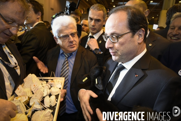 Paris Salon de l Agriculture 2015 ouverture et visite de François Hollande