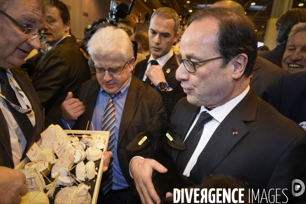 Paris Salon de l Agriculture 2015 ouverture et visite de François Hollande