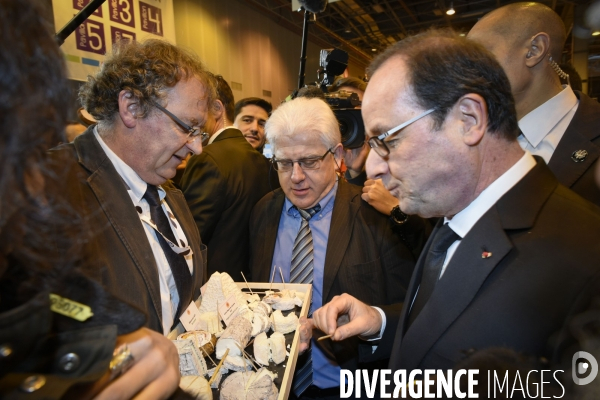 Paris Salon de l Agriculture 2015 ouverture et visite de François Hollande