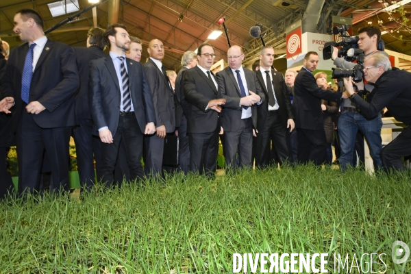 Paris Salon de l Agriculture 2015 ouverture et visite de François Hollande