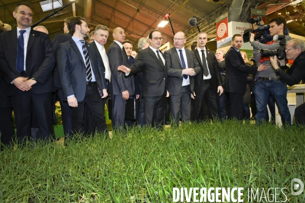 Paris Salon de l Agriculture 2015 ouverture et visite de François Hollande