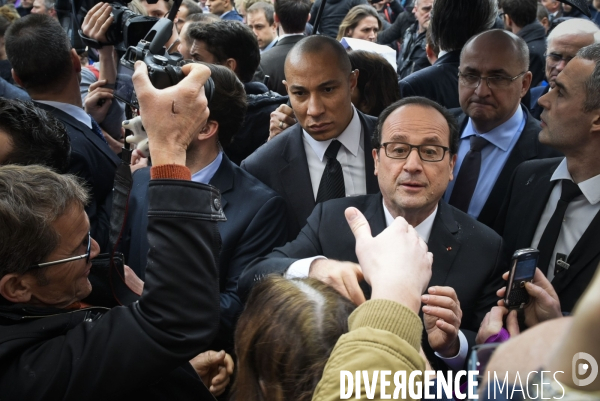 Paris Salon de l Agriculture 2015 ouverture et visite de François Hollande