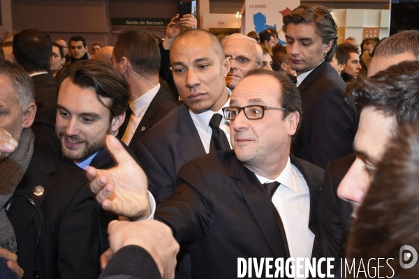 Paris Salon de l Agriculture 2015 ouverture et visite de François Hollande