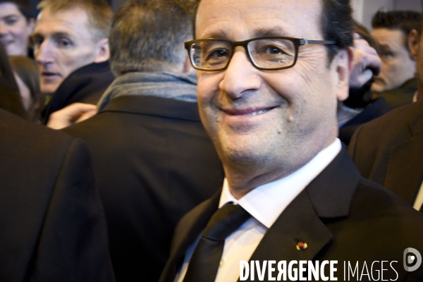 Paris Salon de l Agriculture 2015 ouverture et visite de François Hollande