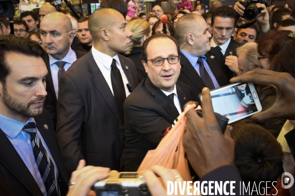 Paris Salon de l Agriculture 2015 ouverture et visite de François Hollande