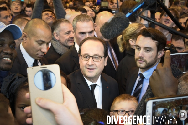 Paris Salon de l Agriculture 2015 ouverture et visite de François Hollande