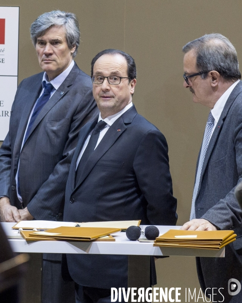 F. Hollande et S. Le Foll reconnaissent les premiers GIEE
