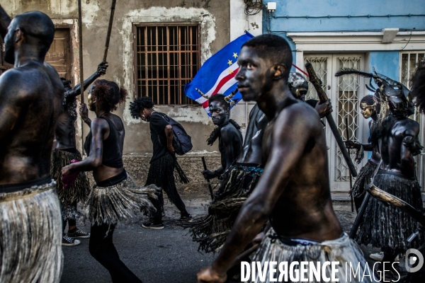 Mandingues, carnaval de Mindelo au Cap-vert