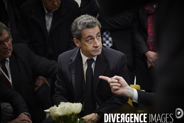 Nicolas Sarkozy au  salon de l agriculture 2015