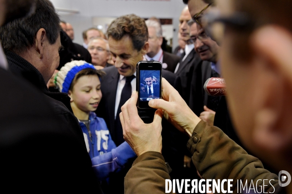 Nicolas Sarkozy au salon de l agriculture
