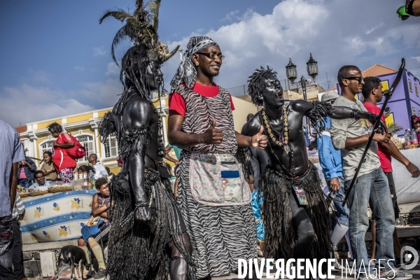 Mandingues, le jour du Carnaval de Mindelo