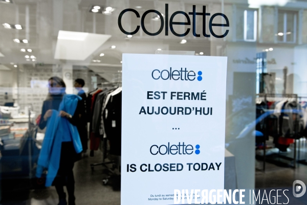 Illustration Fevrier 2015. Colette,le concept store