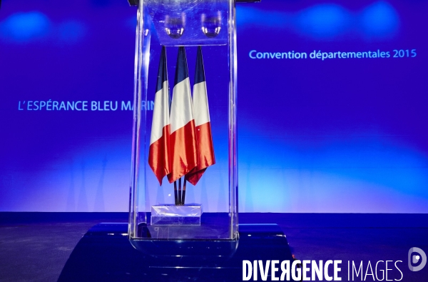 Convention départementales 2015 du Front National