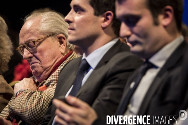 Discours de Marine LE PEN à l occasion d une convention du Front National pour les élections départementales de mars 2015.