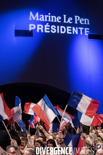 Discours de Marine LE PEN à l occasion d une convention du Front National pour les élections départementales de mars 2015.