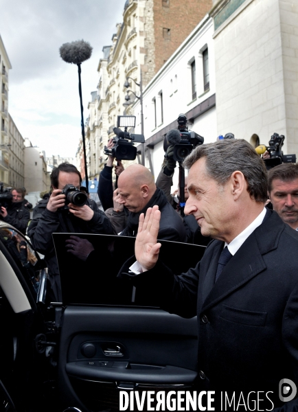 Nicolas Sarkozy avec Dalil Boubakeur