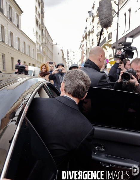 Nicolas Sarkozy avec Dalil Boubakeur