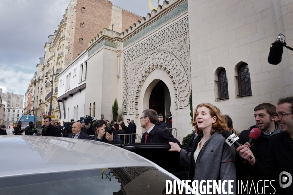 Nicolas Sarkozy avec Dalil Boubakeur