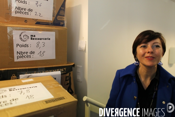 Carole DELGA inaugure la nouvelle boutique Ma Ressourcerie