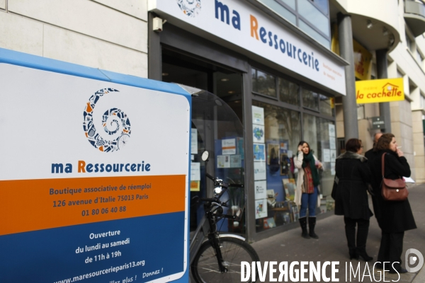 Carole DELGA inaugure la nouvelle boutique Ma Ressourcerie