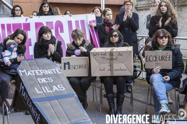 8 Mars 2015-Quel avenir pour la Maternite des Lilas ?