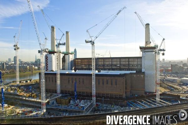 Ici Londres ! Le chantier de Battersea Power station