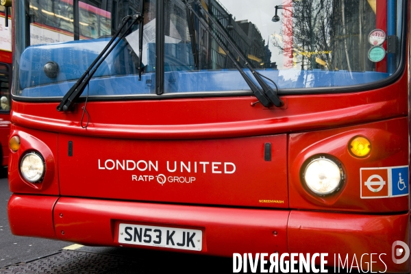 Ici Londres ! Un bus qui est opere par RATP Dev ou RATP Developpement,filiale de la RATP