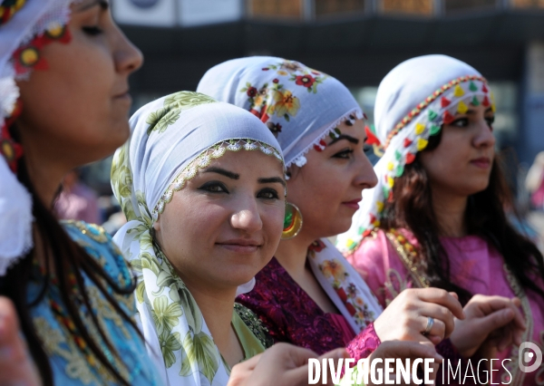 Marche des femmes kurdes