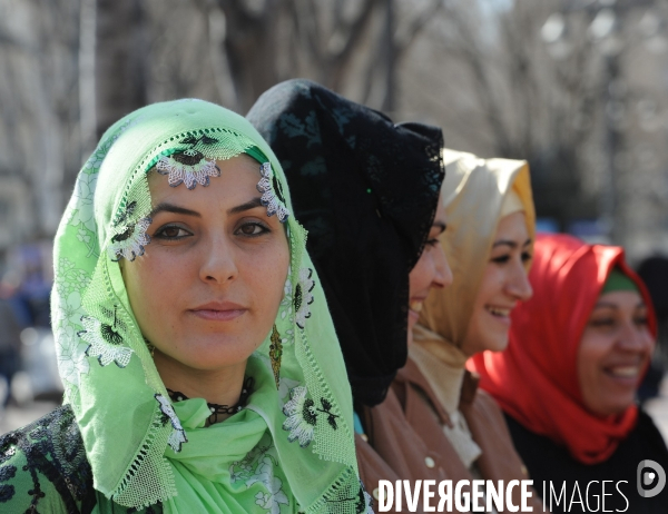 Marche des femmes a marseille