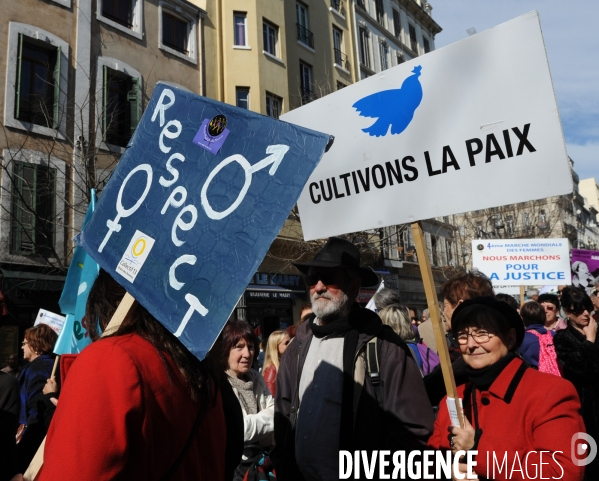 Marche des femmes a marseille