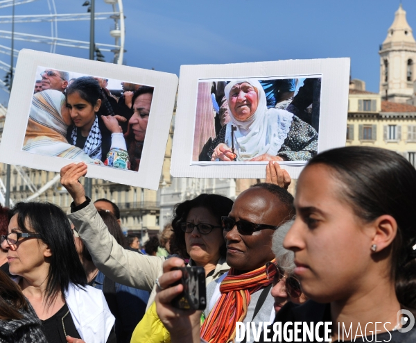 Marche des femmes a marseille