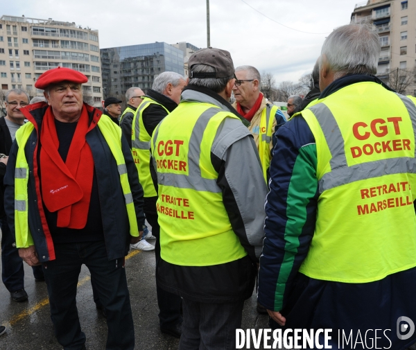 Manisfestation des retraités