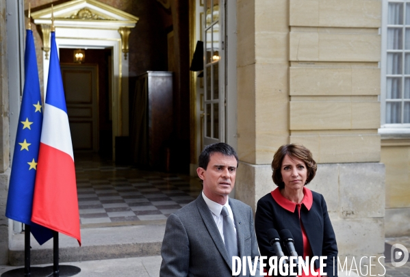 Manuel Valls avec Marisol Touraine