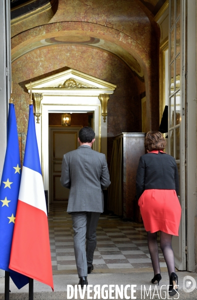 Manuel Valls avec Marisol Touraine