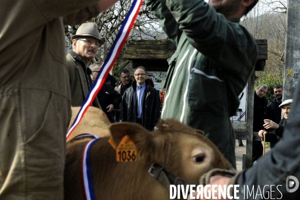 Elections départementales en Corrèze et visite de Manuel VALLS