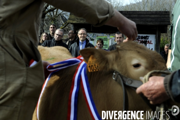 Elections départementales en Corrèze et visite de Manuel VALLS