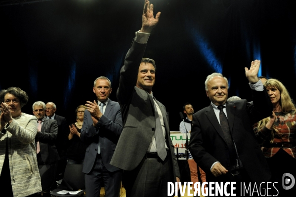 Elections départementales en Corrèze et visite de Manuel VALLS