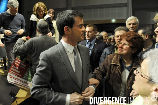 Elections départementales en Corrèze et visite de Manuel VALLS