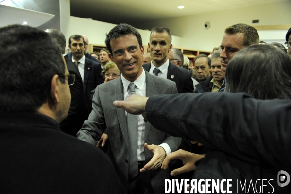 Elections départementales en Corrèze et visite de Manuel VALLS