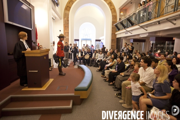 Ceremonie de citoyennete canadienne