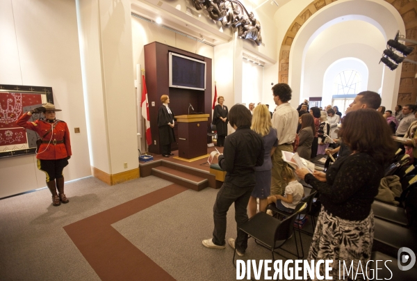 Ceremonie de citoyennete canadienne