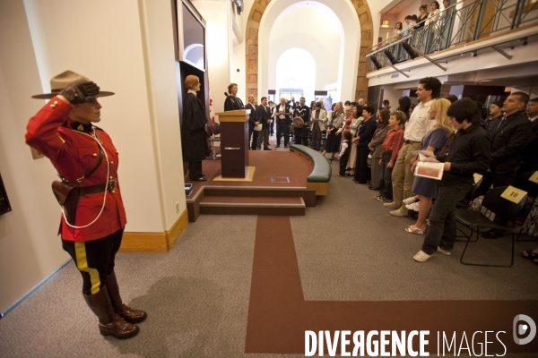 Ceremonie de citoyennete canadienne