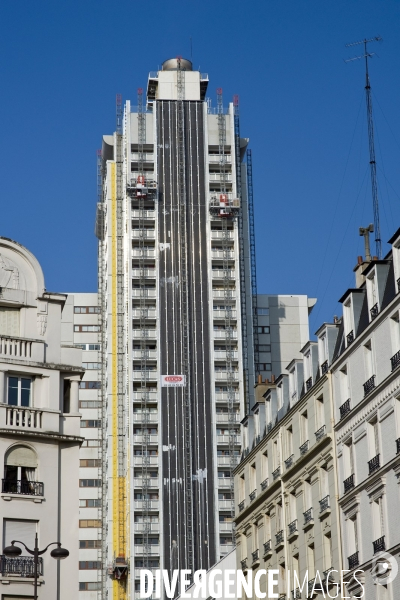 Renovation de la tour d habitation Super - Montparnasse